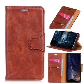 Crazy Horse Split Leather Wallet Stand Case voor Huawei P30 Pro
