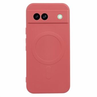 Voor Google Pixel 8a Schokbestendige TPU Telefoonhoes Compatibel met MagSafe