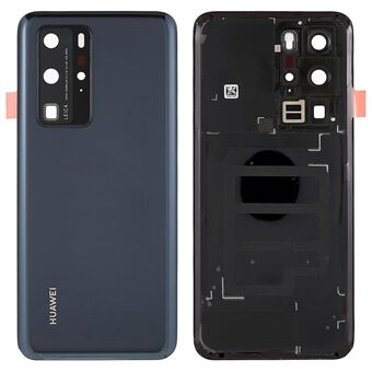 Voor Huawei P40 Pro OEM batterij behuizing met zelfklevende sticker + camera lens cover