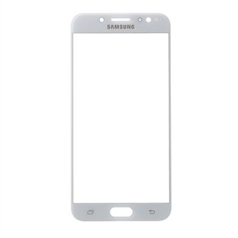 Vervanging van glazen voorschermlens voor Samsung Galaxy J7 + / Galaxy C8 - wit