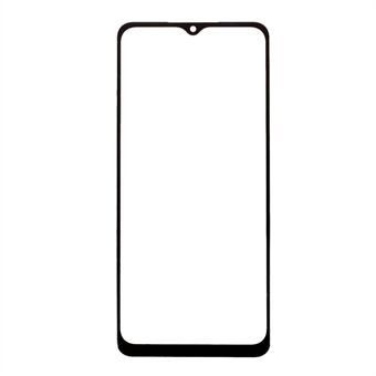 OEM -schermglaslensreparatieset voor Samsung Galaxy A12 / A125 - zwart