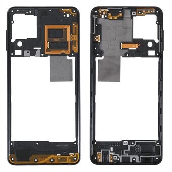 Voor Samsung Galaxy A22 4G (EU-versie) A225 OEM vervanging van middenplaatframe (zonder logo) - Zwart