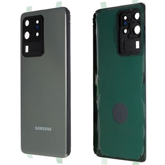 Voor Samsung Galaxy S20 Ultra 4G / 5G G988 Batterij Behuizing met Sticker + Camera Lens Cover