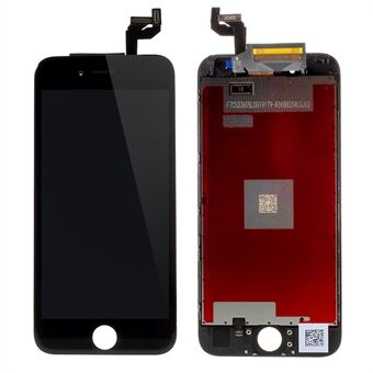 LCD Screen and Digitizer Assembly + Frame with Small Parts (Made by China Manufacturer, 380-450cd/m2 Brightness) (without Logo) for iPhone 6s 4.7-inch