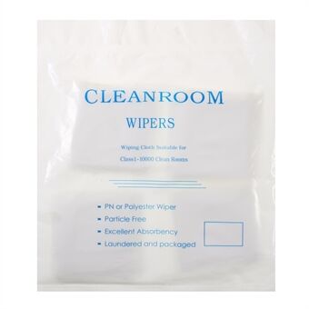 140 stks/pak Cleanroom Ruitenwissers Polyester Antistatische Deeltje Gratis Vegen Doek