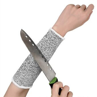 1 paar HPPE 5-niveau snijbestendige anti-kras armband bescherming elastische arm mouw