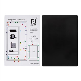 JF-870 magnetische schroefmat schroef organizer pad voor iPhone XR