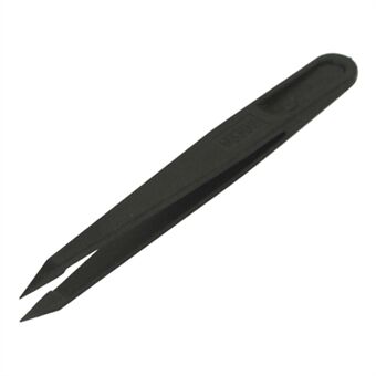 Spitse punt antistatische plastic pincet reparatie tool - zwart