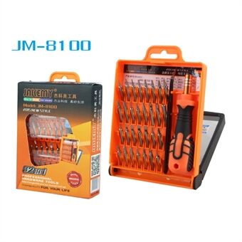 JAKEMY 32-in-1 professionele hardware schroevendraaier gereedschapsset (JM-8100)