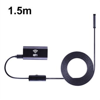 F99 WiFi endoscoop HD inspectiecamera Draadloze slangcamera met 1,5 M halfpin kabel