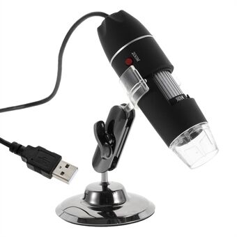 Portable USB 50X-500X 8-LED Digital Microscope Endoscope Magnifier with 5.0MP Camera Video