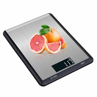5 kg/1g LCD digitale keukenweegschaal Elektronische balans Roestvrij Steel Meetinstrument voor gewichten