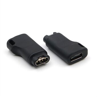 JW 332 USB 3.1 Type C vrouwelijk naar oplader Converter Adapter voor Garmin Fenix 5 5x 5s 6 6X 6S Pro
