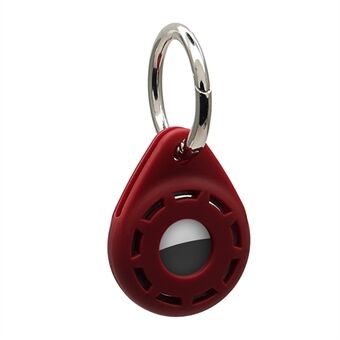 Antislip siliconen hoes met ringgesp voor Apple Ring Bluetooth-locator