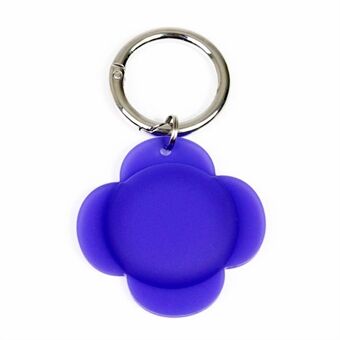 Bloemvorm Silicone Cover Cover Protector voor Apple AirTag Bluetooth Tracker