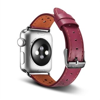 XOOMZ Classic PU-lederen honingraat horlogeband voor Apple Watch Series 2/1 42 mm