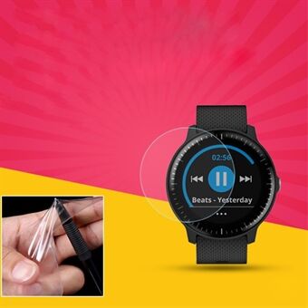 Voor Garmin Vivoactive 3 Muziek GPS Smartwatch Zachte TPU Anti-kras Screen Protector Film: