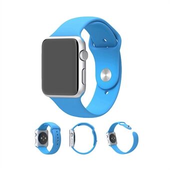 XINCUCO voor Apple Watch Series 6 SE 5 4 40 mm / Series 3/2/1 38 mm siliconen sportarmband