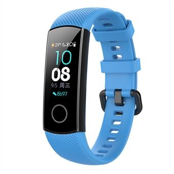 Voor Huawei Honor Band 4 vervanging van polsbanden in siliconen horloge, lengte: 95,6 + 124,8 mm