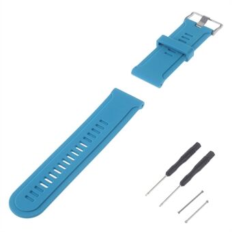 Zachte Siliconen Horlogeband Voor Garmin Fenix 3 HR - Blauw