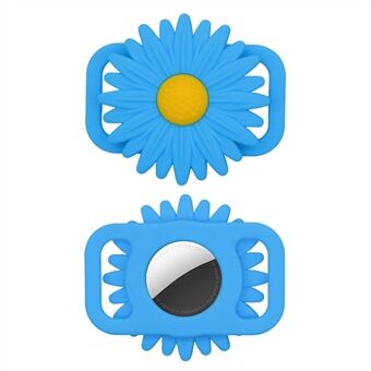 Daisy Flower Soft Silicone Pet Locator Beschermhoes Cover voor Apple AirTag