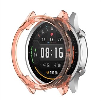 Stofdichte, valbestendige transparante TPU-beschermende horlogekast voor Xiaomi Watch Color