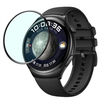 1Pc 3D PET Screen Protector voor Huawei Watch 4, Black Edge HD Clarity Watch Screen Film