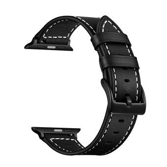 Classic lederen horlogevervanging voor Apple Watch Series 6 SE 5 4 44mm / Series 3 2 1 42mm