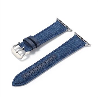 Vervanging horlogeband van Jean-stoftextuur voor Apple Watch Series 1/2/3 38 mm / Series 4/5/6 / SE 40 mm