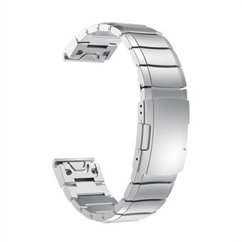 Steel Horlogeband voor Garmin Fenix 6S - Zilver