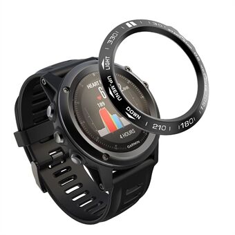 Horloge Bezel Ring Steel Zelfklevende Cover (B type) voor Garmin Fenix 3 / Fenix 3 HR