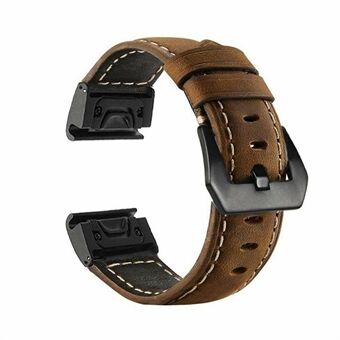 Lederen Vervangende Band Horlogeband voor Garmin MARQ Serie/Fenix5/5X/5S/Forerunner945/Aanpak S60