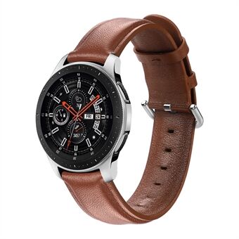 20 mm echt lederen Smart Watch-vervangingsband voor Samsung Galaxy Watch 42 mm