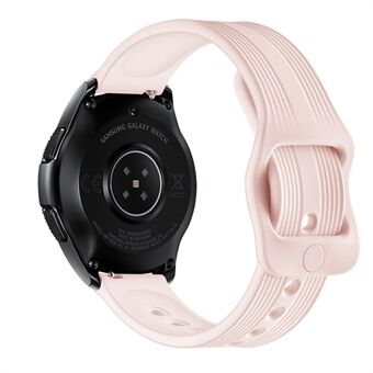 20 mm streep siliconen Smart horlogeband voor Samsung Galaxy Watch 42 mm