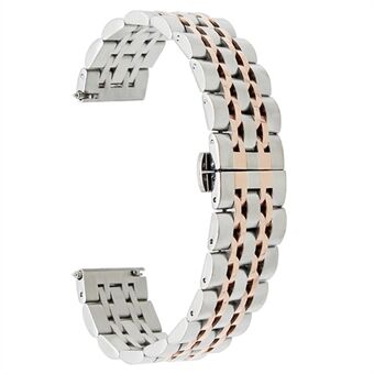 22 mm Steel horlogeband voor Huawei Watch GT2e / GT2 46 mm