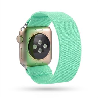 Nylon horlogeband met effen kleurenprint voor Apple Watch Series 6/SE/5/4 40 mm / Series 3/2/1 Watch 38 mm