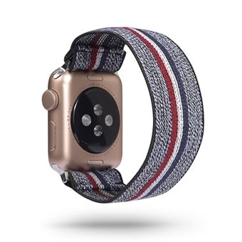 Nylon horlogeband met kleurafstemming voor Apple Watch Series 6 / SE / 5/4 40 mm / Series 3/2/1 horloge 38 mm