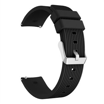 Krijtstreep siliconen Smart horlogeband voor Samsung Galaxy Watch3 41 mm