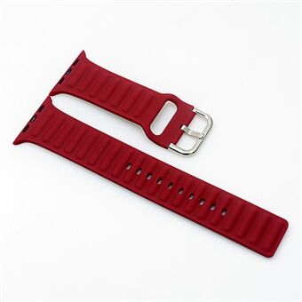 Fashion siliconen horlogeband voor Apple Watch Series 1/2/3 38MM / Watch Series 4/5/6 / SE 40MM