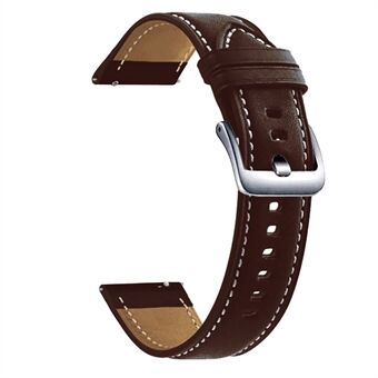 22mm Hoge kwaliteit lederen horloge vervanging voor Samsung Galaxy Watch3 45MM R840