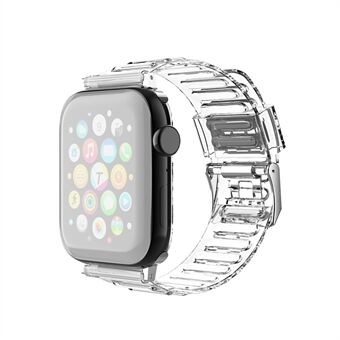 Zachte TPU Smart Watch vervangende band voor Apple Watch Series 6/5/4 / SE 44mm / Series 1/2/3 42mm