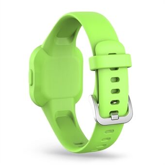 Effen kleur siliconen horlogeband voor Garmin Vivofit jr 3