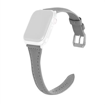 Leren band met gesp voor Apple Watch Series 4/5/6 / SE 40mm / Apple Watch Series 1/2/3 38mm