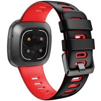 Vervanging van tweekleurige siliconen horlogeband voor Fitbit Versa 3