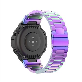 Vervangende Steel Smart horlogeband voor Huami Amazfit T-Rex Pro/ Amazfit T-Rex