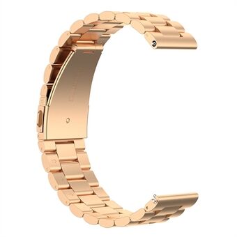 3 kralen roestvrij Steel vervangende Smart horlogeband horlogeband 22 mm voor Huawei Watch 3 / Watch 3 Pro