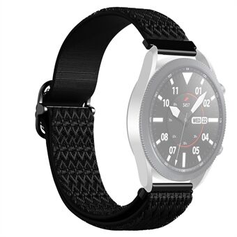 22 mm Universal elastische Rhombus nylon horlogeriem vervanging voor Samsung Galaxy Watch3 45 mm / Gear S3 Classic/ Gear S3 Frontier / Xiaomi Haylou RS3 LS04