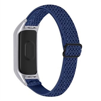 Gevlochten nylon band horlogeband Verstelbare elastische solo sportlus armband voor Xiaomi Mi Band 4/3
