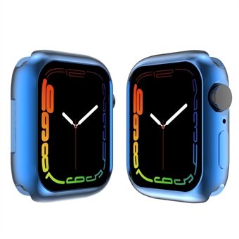 Schokbestendige TPU gegalvaniseerde horlogeframe beschermhoes voor Apple Watch Series 7 41 mm