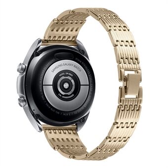 22 mm holle design strass Smart horlogeband vervangende band voor Samsung Galaxy Watch3 45 mm / Galaxy Watch 46 mm